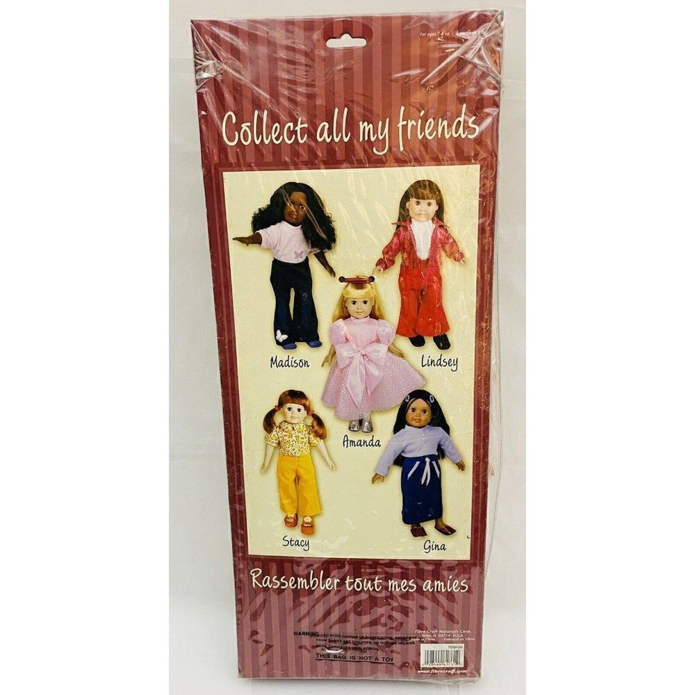 18" Stacy Doll NIB Fibre Craft Springfield Collection Blonde Hair Green Eyes - Picture 8 of 10